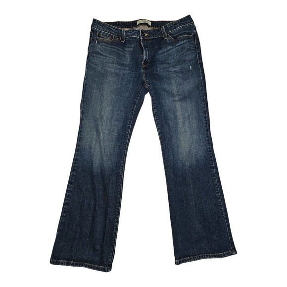 Levi's Denim - Levi's 545 Jeans Size 16M Women's Low Boot Cut Distressed Western Casual Preppy